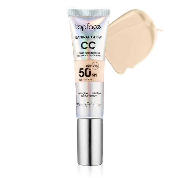 TopFace Тональний крем Natural Glow CC CreamConcealer (002) 30ml